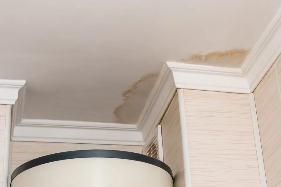 AC overflow ceiling dried in Converse Heights